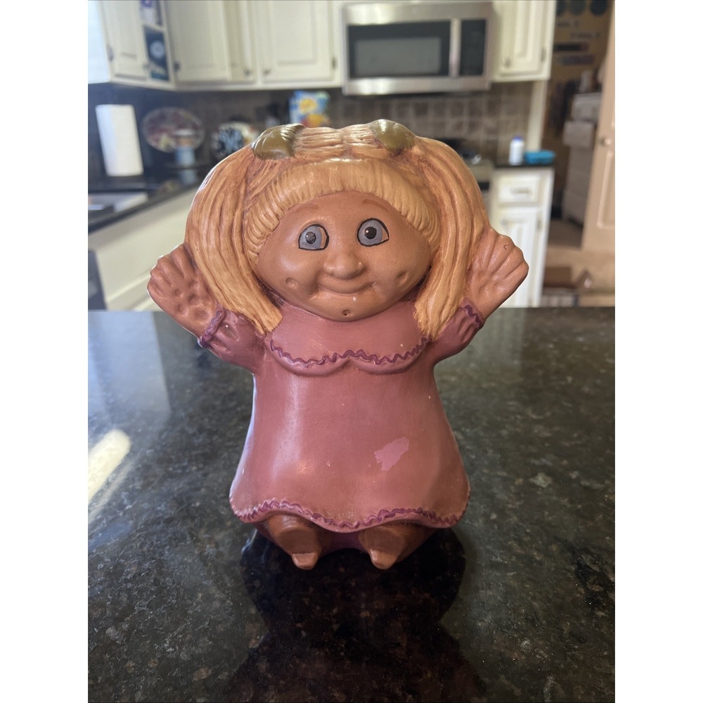 Cabbage Patch Vintage Ceramic Shelf Sitter What Not 80s Collectible Nostalgia‎